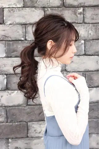 ロング ヘアアレンジ ✂️似合わせの魔術師 石田一樹✂️のヘアスタイル