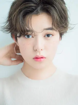 ミディアム カラー マツエク・マツパ 水口 英里のヘアスタイル