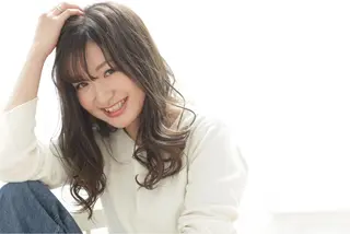 セミロング 酸性ストレート 髪質改善のヘアスタイル