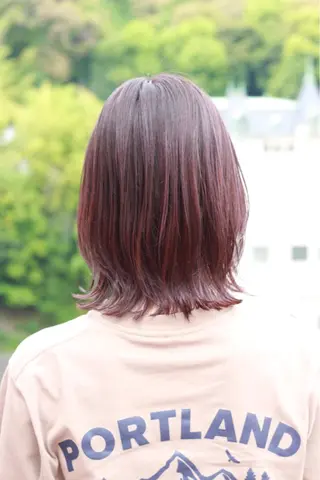 ミディアム カラー Viage （ビアージュ）のヘアスタイル