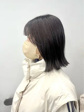 ミディアム カラー ヘアアレンジ HIROKO / 透明感暖色カラー🎀のヘアスタイル