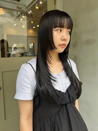 ロング 藤井 紀香のヘアスタイル