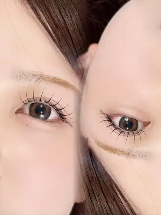 マツエク・マツパ F room UMEDAのマツエク・マツパデザイン