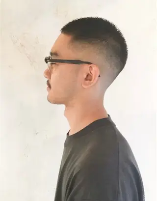 ショート メンズ Ang　山口 莉沙のヘアスタイル