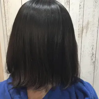 ミディアム カラー 金崎 新吾のヘアスタイル