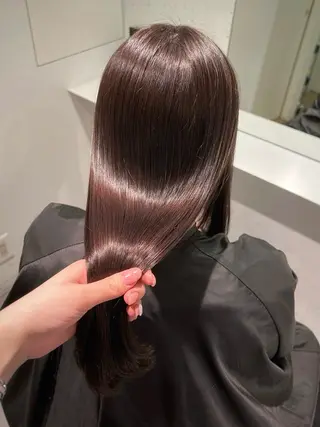 セミロング カラー suiw ♡AYA♡のヘアスタイル