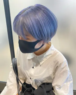 ショート カラー ヘアアレンジ メンズ 【池袋/スパイキー ショート】ⓝⓘⓜⓤのヘアスタイル