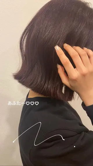 ショート カラー ヘアアレンジ ダメージレスサロン✨ kayo🌱のヘアスタイル