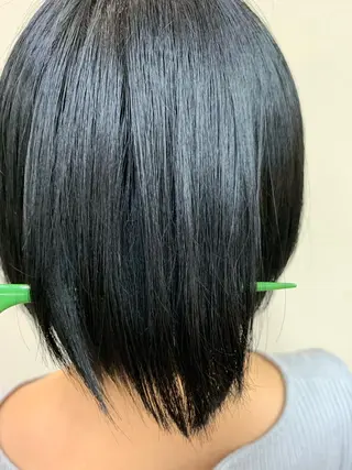 ショート パーマ ブリーチでもできる 縮毛矯正相原慎🌈のヘアスタイル