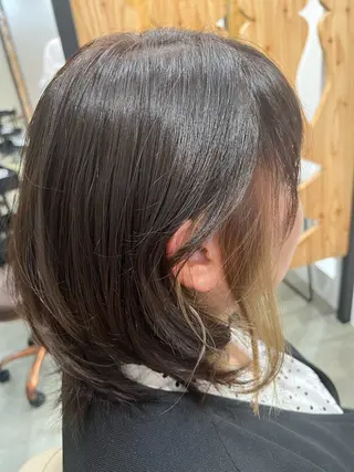 ショート カラー cyan Amiのヘアスタイル