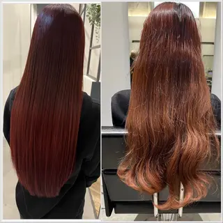 ロング カラー RISE SWELL 江坂momoneのヘアスタイル