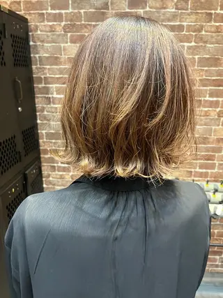 ショート カラー メンズ 久木原 ゆりのヘアスタイル