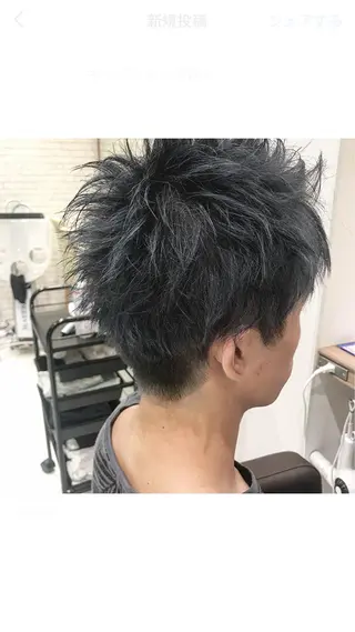 ショート カラー メンズ 店長/髪質改善 小早川周大のヘアスタイル