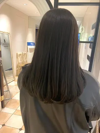 セミロング カラー パーマ ヘアアレンジ 🌈小顔似合わせ SHIHO🌈のヘアスタイル