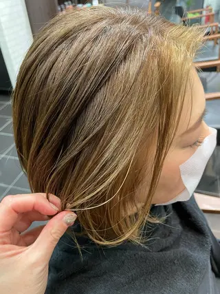 ミディアム 茂原ASMO THE BEAUTY✂︎墨田のヘアスタイル