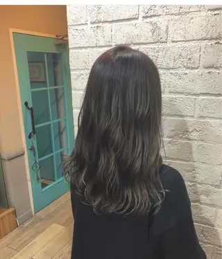 ロング カラー メンズhair /こえびのヘアスタイル