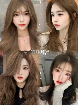 セミロング 映える顔まわり/前髪 特化 💗 ユキマのヘアスタイル