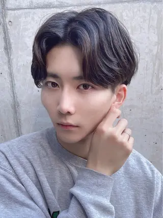 ショート カラー パーマ ヘアアレンジ メンズ メンズ特化酒井翔太 /メンズカット/名駅のヘアスタイル