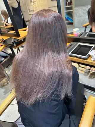 カラー ✂︎ 艶カラー /透明感カラーのヘアスタイル