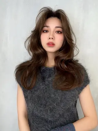 ロング 似合わせカラーの達人 ダブルカラー/森栄範のヘアスタイル