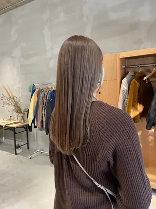 ロング カラー 枚方美容師/ スパニスト/東本真菜のヘアスタイル