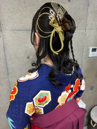 セミロング 坂本 沙也加のヘアスタイル