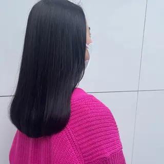 セミロング カラー パーマ ヘアアレンジ 高井瑠華🌼 ストカールカット特化のヘアスタイル