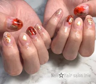 ネイル Hair salon Irie所属・與儀 知佳のネイルデザイン