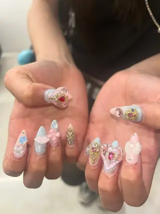 ネイル MODA MANAMIᵕ̈のネイルデザイン