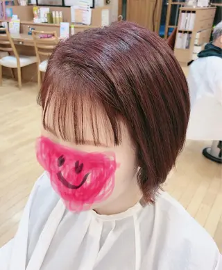 ミディアム 小鹿理紗 和光市のヘアスタイル