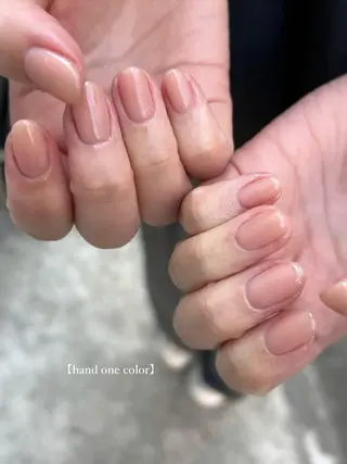 ネイル シンプルネイル Ezura Yumiのネイルデザイン