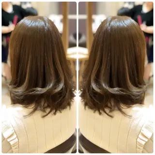 ミディアム カラー 小山内 龍一郎 店長のヘアスタイル