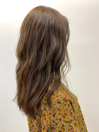 ロング カラー leben serikaのヘアスタイル