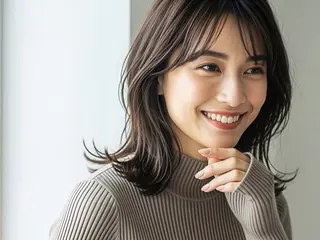 ミディアム カラー 白髪染め専門店 Recolor京橋店のヘアスタイル