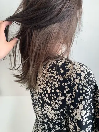 カラー ✄折橋 彩花🐶🍑のヘアスタイル