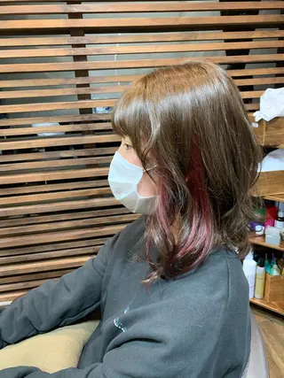 カラー ♣︎Rikitake Yasu ✂︎のヘアスタイル