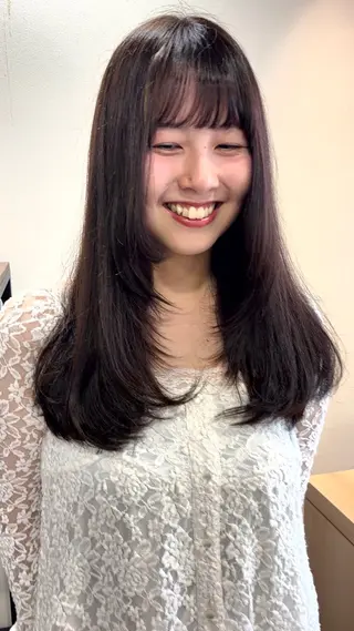 セミロング ボブパーマ／アレンジ Onのヘアスタイル