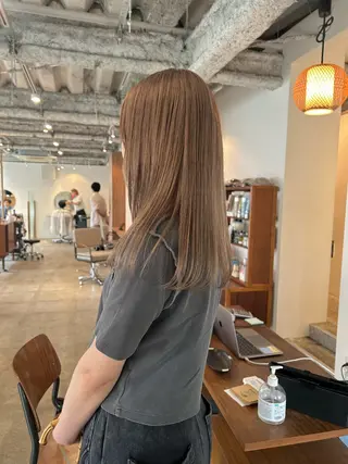 ロング カラー ヘアアレンジ 🎀suzuna 透明感colorのヘアスタイル