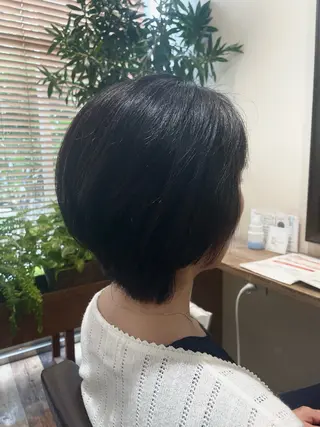 ショート 鈴木 彩花のヘアスタイル