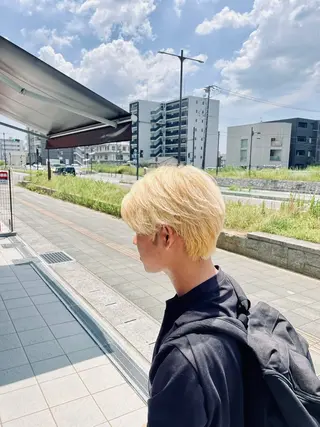 カラー メンズ 辻 雅也のヘアスタイル