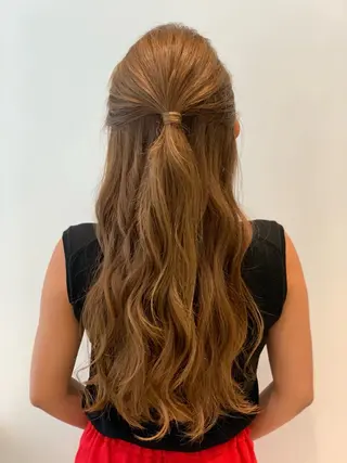 ロング ヘアアレンジ Jet Set虎ノ門ヒルズのヘアスタイル