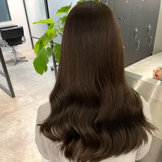 ロング カラー シンカ 表参道のヘアスタイル