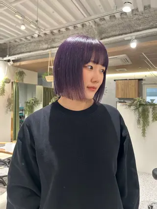 ミディアム hair&eye🎀 /momoKaのヘアスタイル