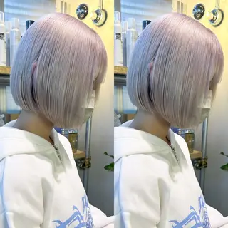 ミディアム カラー yoriダブルカラー 代表すがわらのヘアスタイル