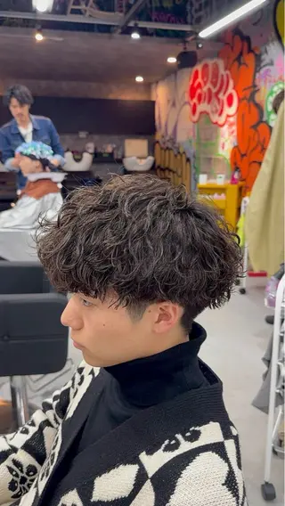 パーマ メンズ 🔥メンズ特化🔥 パーマ🔥カメイのヘアスタイル