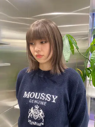 ミディアム otoha☆カラー/ レイヤー/八王子のヘアスタイル