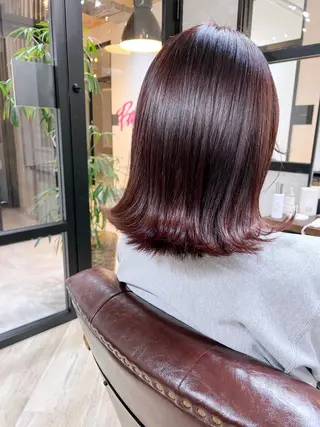 ミディアム カラー ROW吉祥寺✨ 髪質改善TR&スパ✨のヘアスタイル