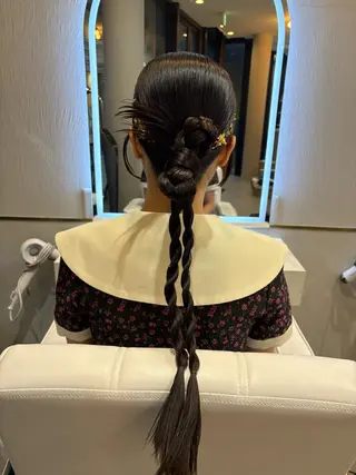 ロング 艶髪／縮毛矯正 _MiMiのヘアスタイル