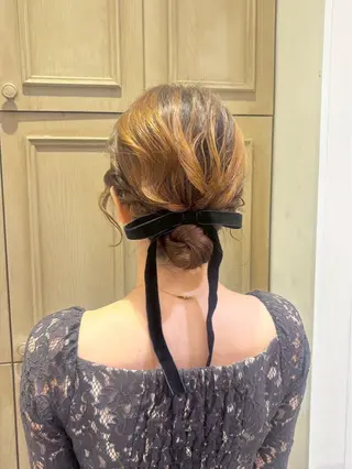 ヘアアレンジ こもも/横浜/ ヘアメ⋆.˚𖦹⋆のヘアスタイル