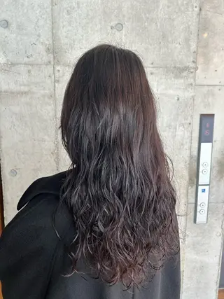 ロング パーマ レイヤー/髪質改善/ /北 啓吾のヘアスタイル